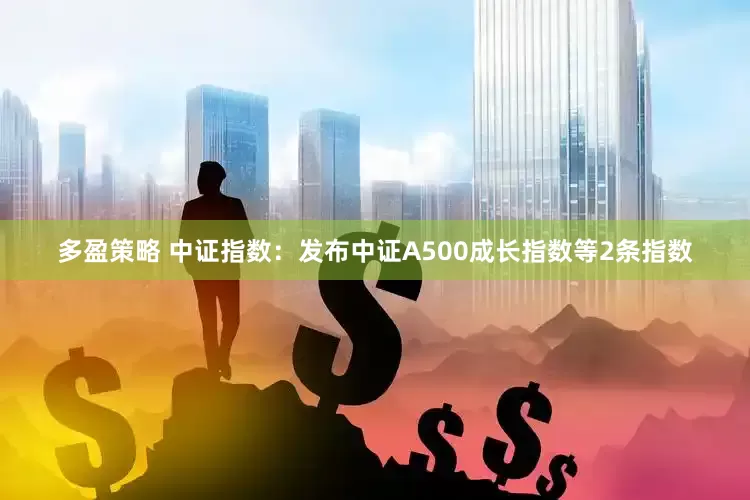 多盈策略 中证指数：发布中证A500成长指数等2条指数